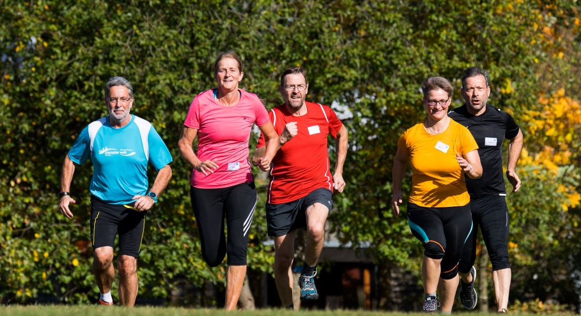 Jogging-Gruppe