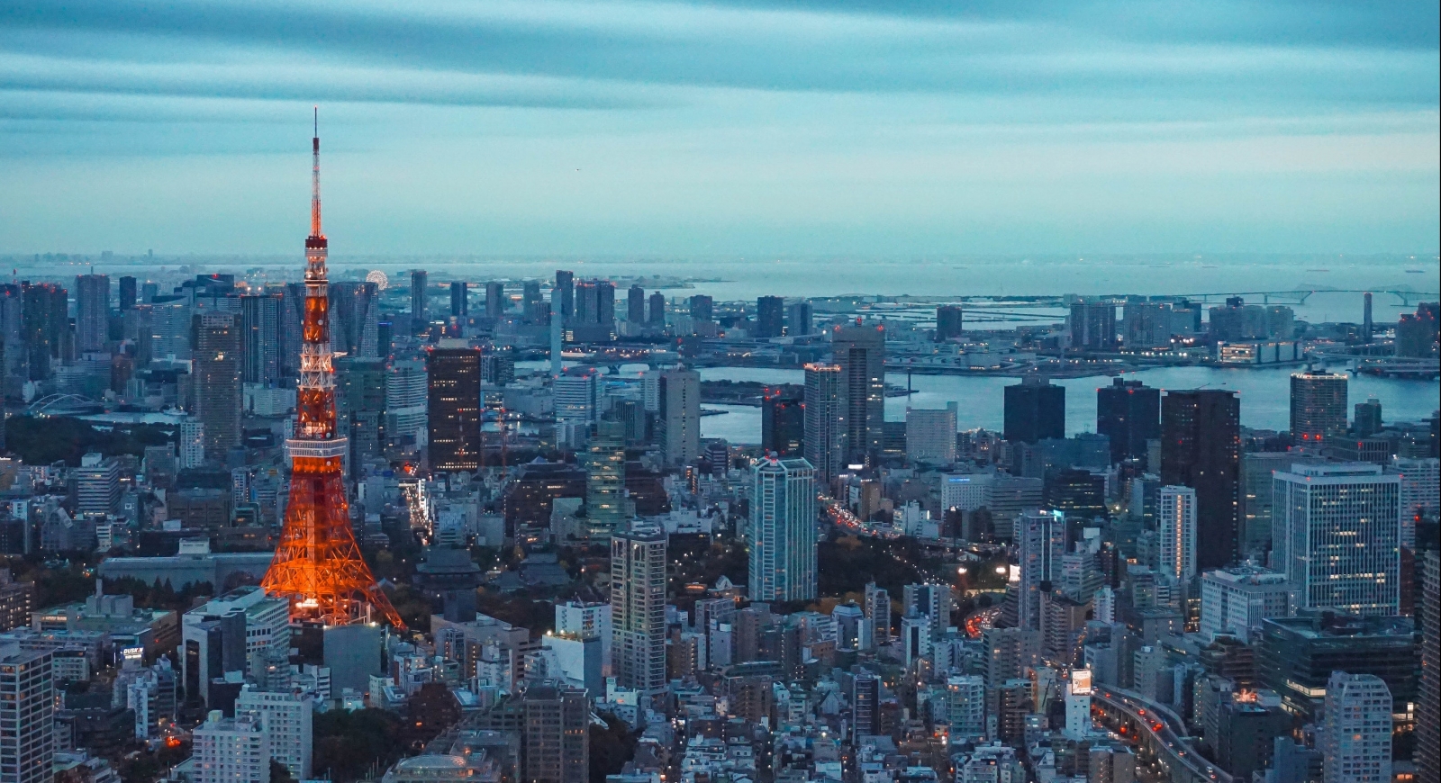 Skyline von Tokio