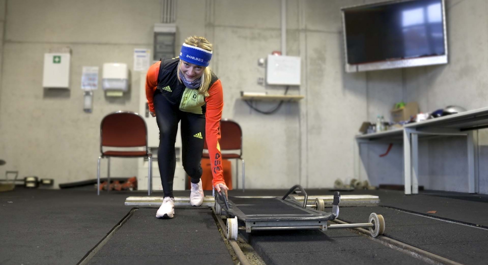 Hannah Neise beim Skeleton 