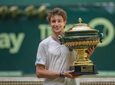 Ugo Humbert bei den Noventi Open 2021