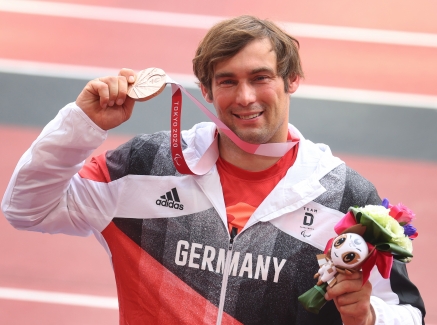 Sebastian Dietz mit Bronzemedaille