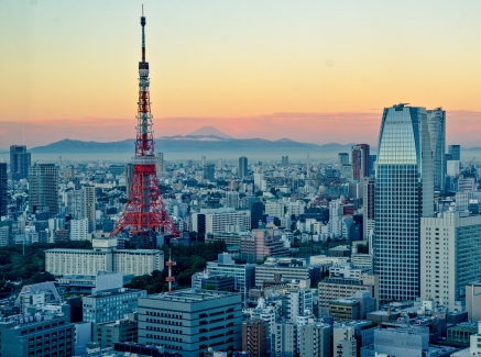 Skyline von Tokio