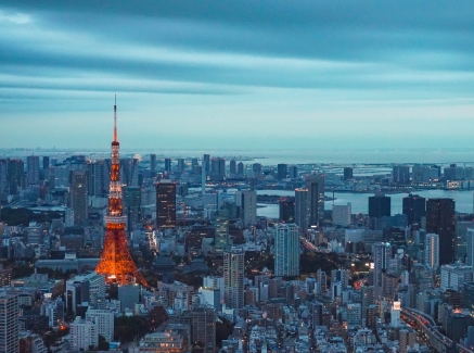 Skyline von Tokio