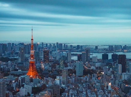 Skyline von Tokio