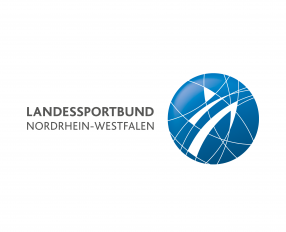 LSB-Logo mit Schriftzug Landsportbund Nordrhein-Westfalen 