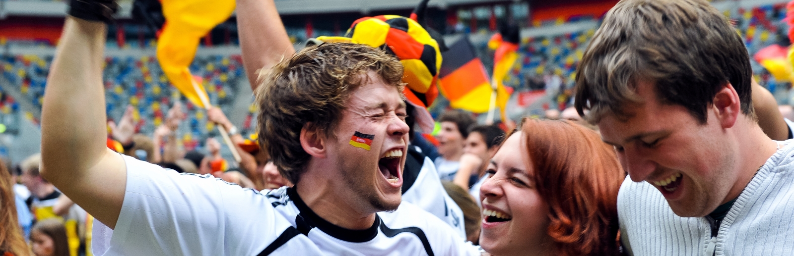 Deutschland Fans jubeln