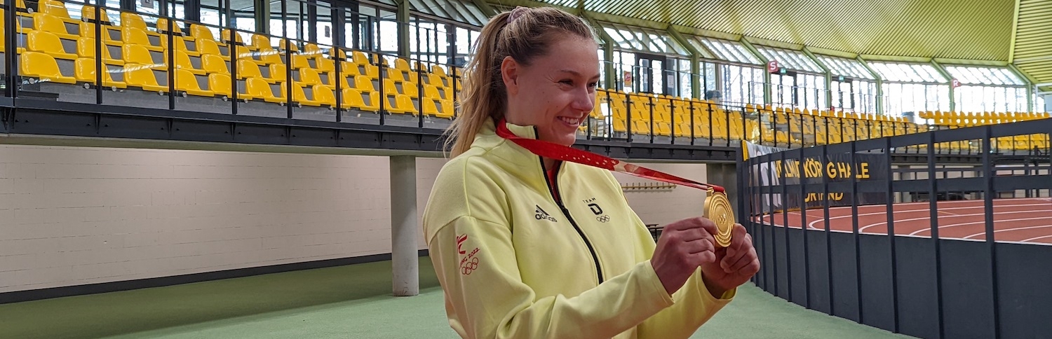 Laura Nolte mit Goldmedaille