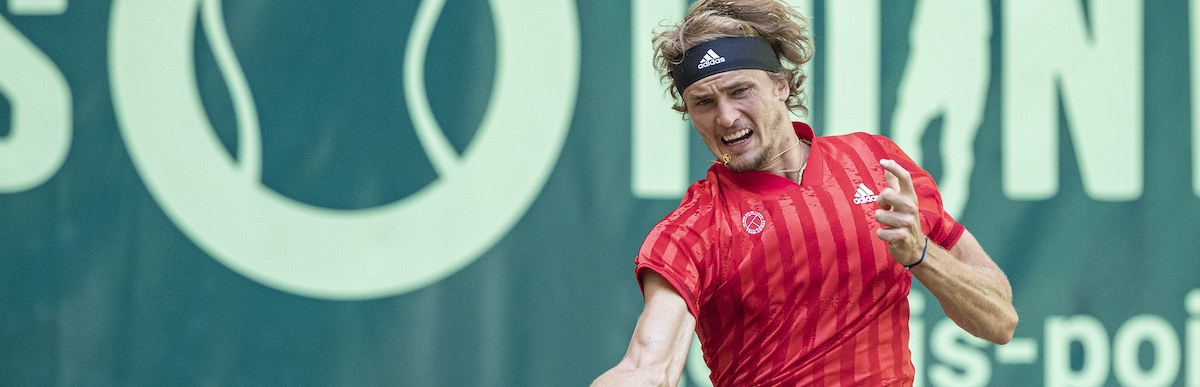 Alexander Zverev beim Vorhandschlag