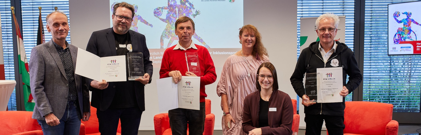 Andrea Milz bei der Verleihung des Inklusionspreises NRW 2022