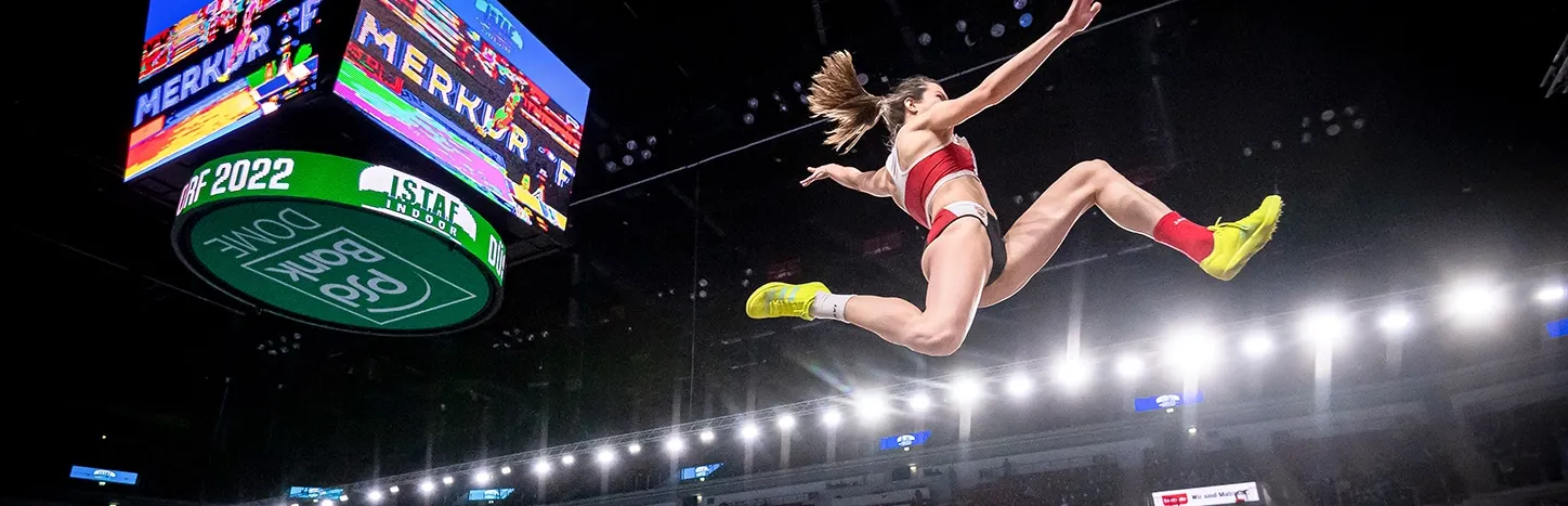 Weitsprung bei ISTAF INDOOR