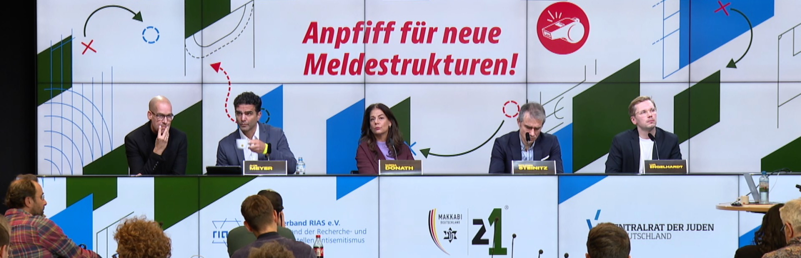 Die Pressekonferenz zum Meldebutton