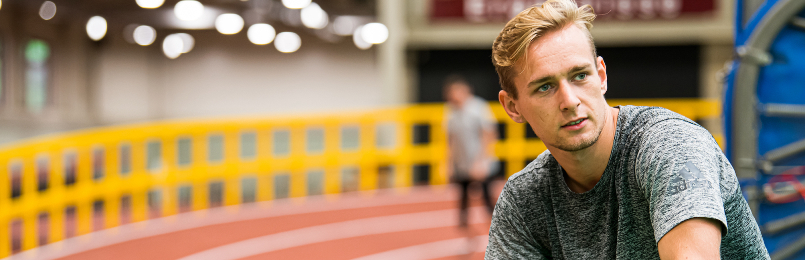 Johannes Floors beim Training