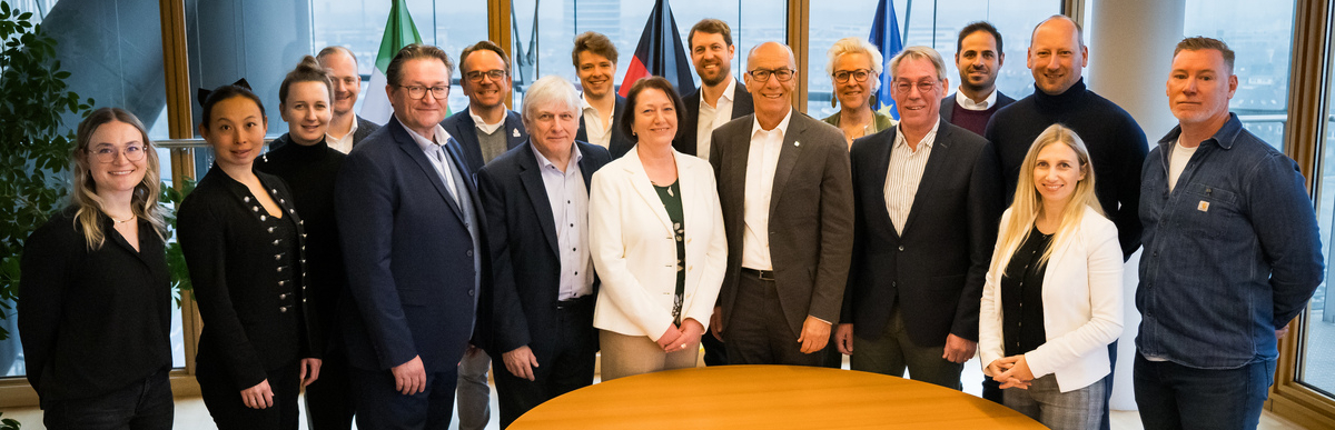 Die FISU Delegation zu Besuch im Sportland.NRW