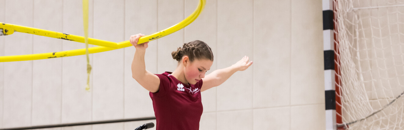 Antonia Blome beim Training