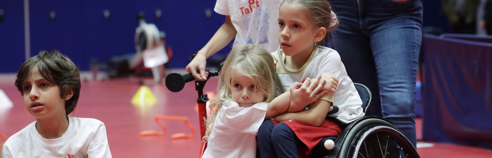 Kinder beim Para Sport Camp