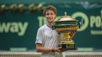 Ugo Humbert bei den Noventi Open 2021