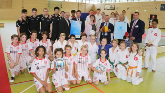 Gruppenfoto Lessing-Gymnasium