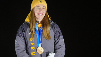 Jacqueline Pfeifer holt Olympia-Bronze für Team Sportland.NRW