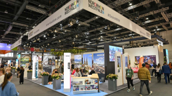 Stand des Tourismusverbandes NRW auf der ITB 2025