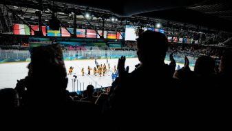 Wüst beim Eishockey bei den Olympischen Spielen