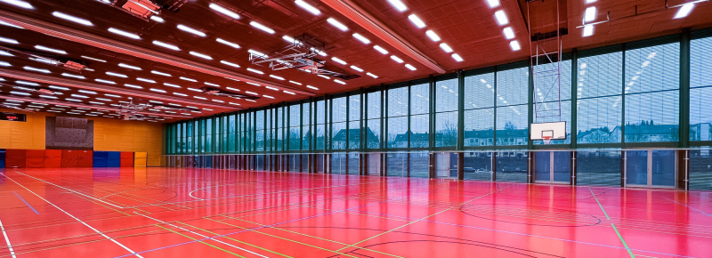 Halle von innen