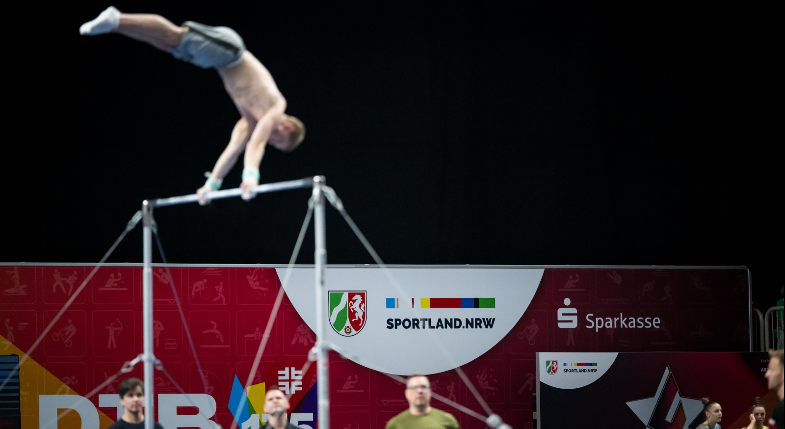 Gerätturner bei den Finals